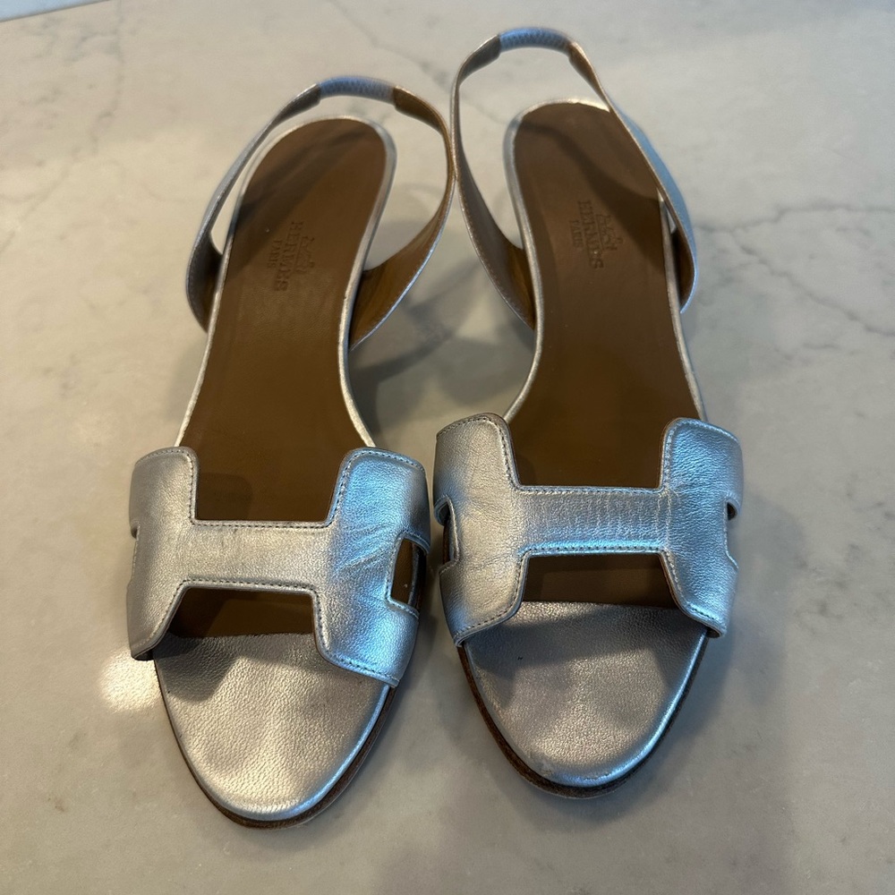 Silver Women's Sandals